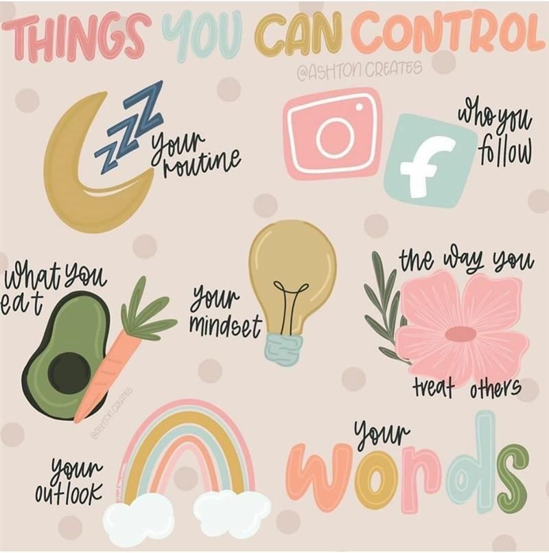 things you can control